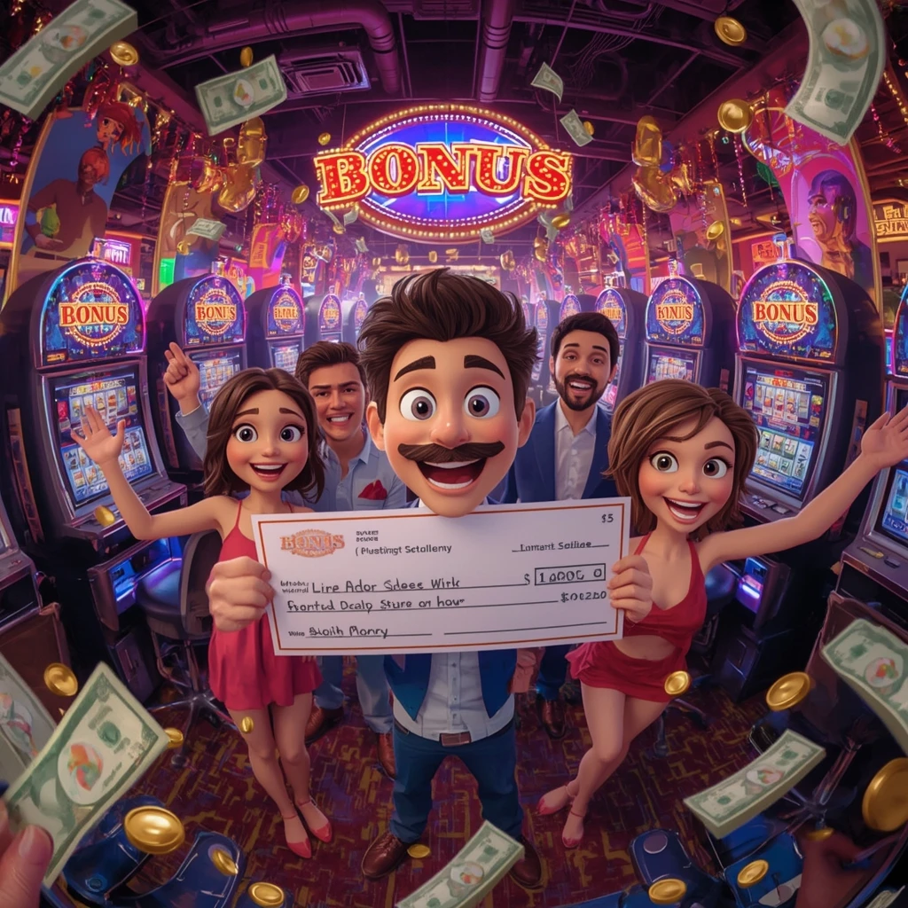 bonus dans les mains de l'homme au casino SPINTROPOLIS CASINO
