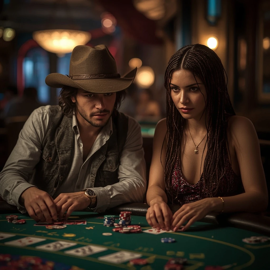 photo de deux joueurs de poker SPINTROPOLIS CASINO